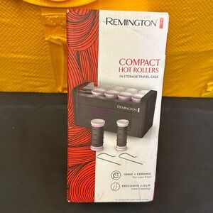 Remington Travel Hot Rollers Set - Black and Red